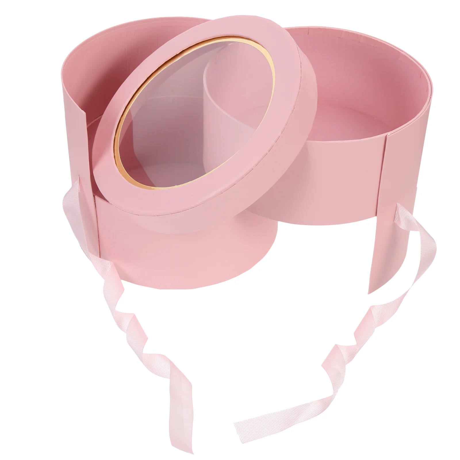 

Подарочная коробка с цветами, букет, розы, бумажные розы, упаковка на День святого Валентина, для цветочных композиций, ювелирные украшения, ...