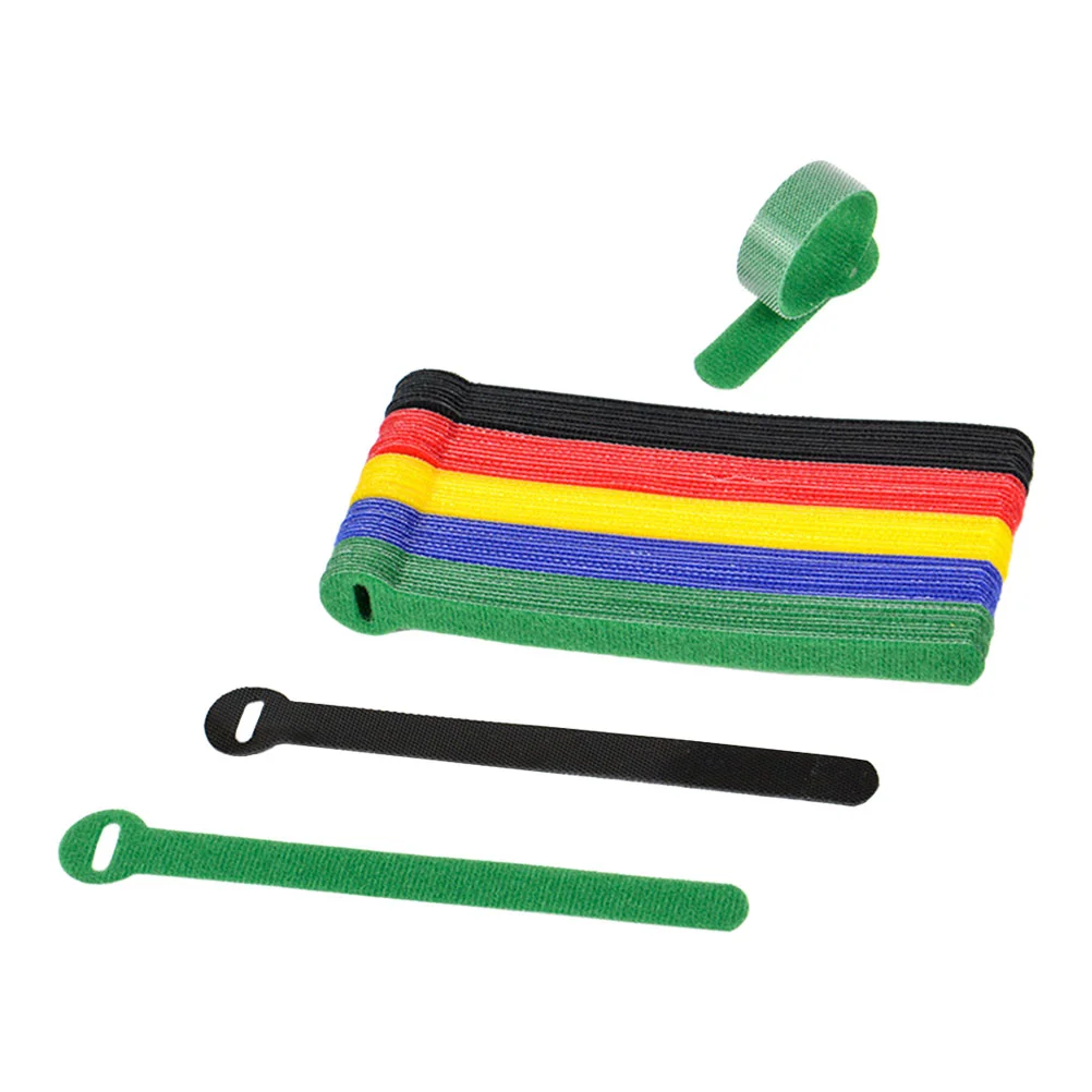 

50 Pcs Auto Wire Wire Strap Travel Cord Organizer Auto Fastener Data Cable Power Ties Printable Organiser