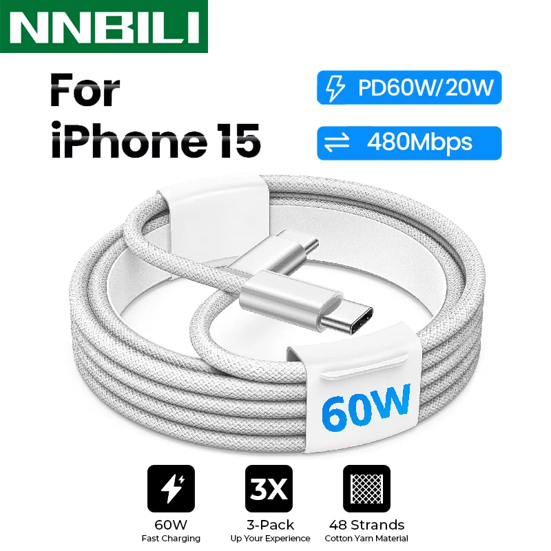 

Зарядное устройство для iPhone15 Pro/ProMax PD, 30 Вт, USB Type-USB
