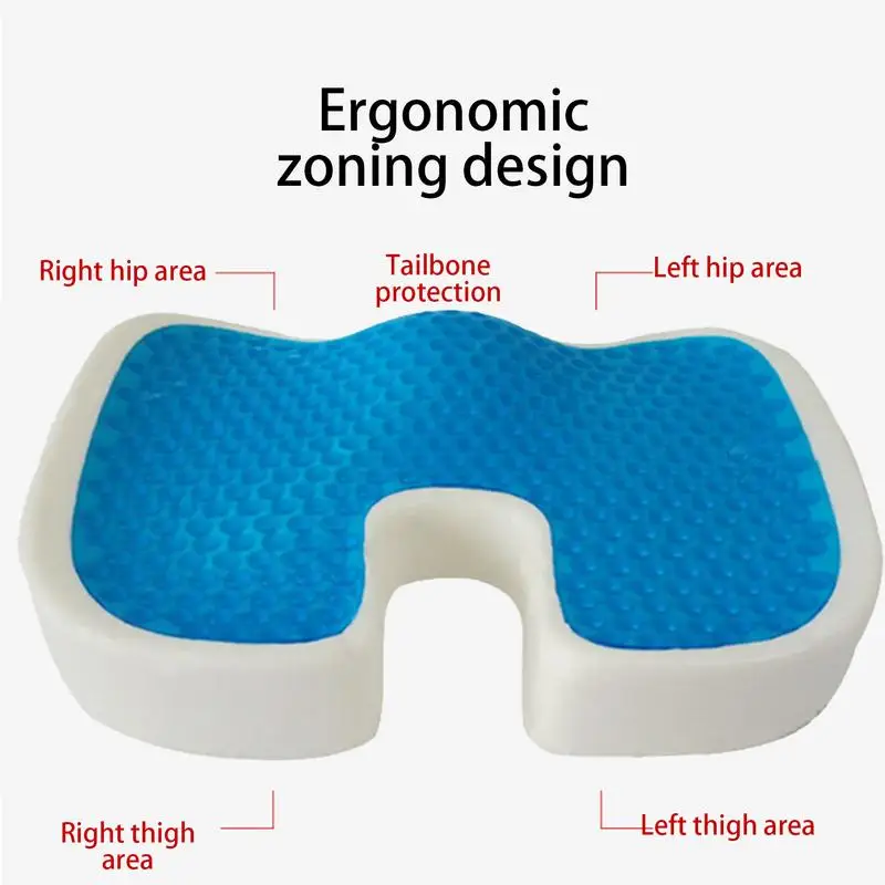 Для справки по описанию Подушки для стула Подушка ягодиц Эргономичный гель