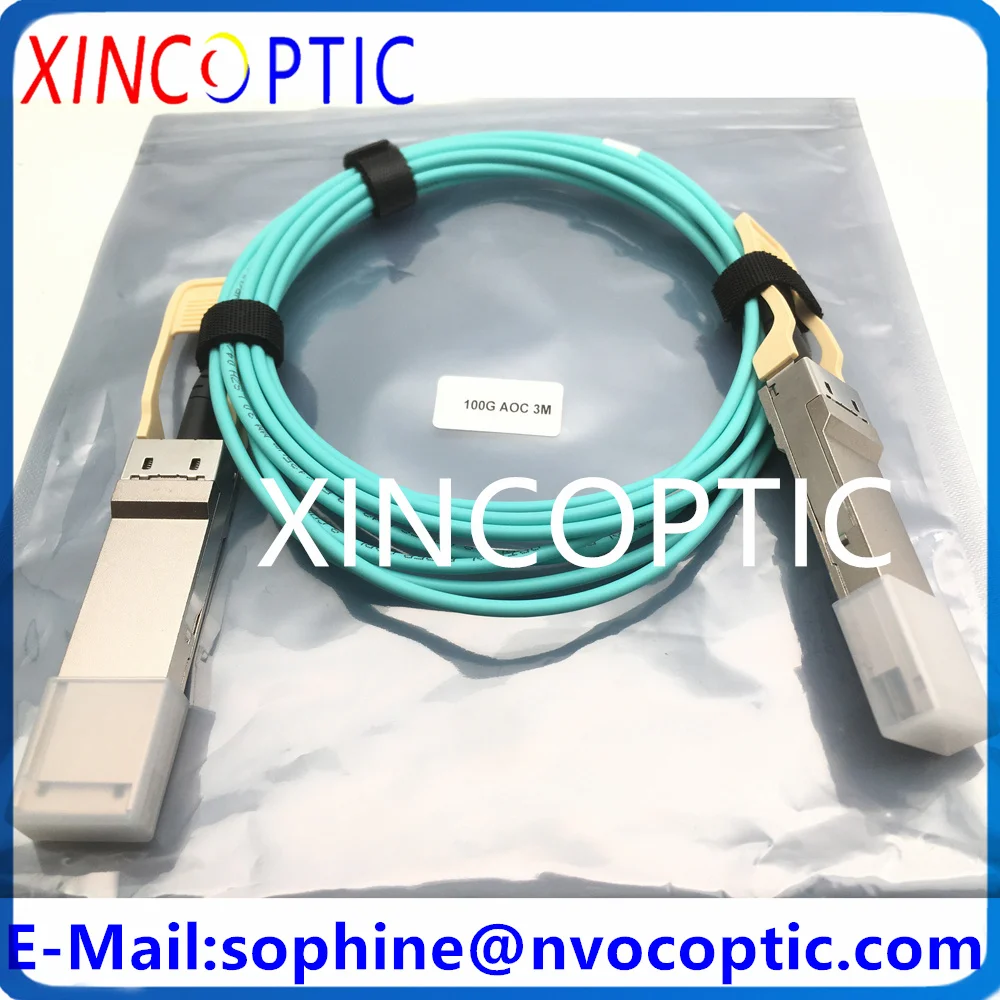 2 шт. XINCOPTIC XC-100G-AOC 100G QSFP28 OM3 3M AOC Волоконно-оптический активный кабель совместимый