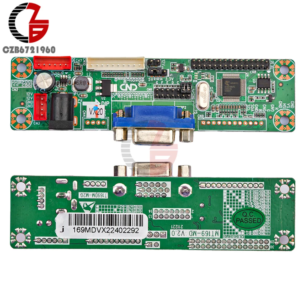 MT6820-MD V2.0 универсальная плата драйвера FHD 1920x1200 для 10-42 дюймов 15 17 21 23 25 27 32