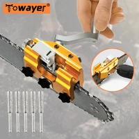 portable chain saw sharpener manual chainsaw sharpening jig grinding abrasive tool machinery chain saw drill sharpen tools