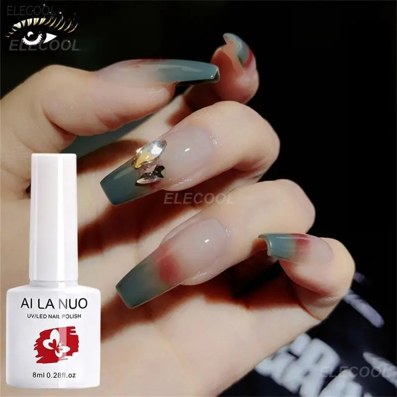 

Safe And Non-toxic Comfortable Cappuccino Nail Polish Gel Easy To Use Fashionable Gel Nail Polish Care Gel Phototherapy Glue