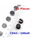 Силовые индукторы X2 шт (CMS) 4,5 мкГн CD43 SMD 4,0*3,2 * мм