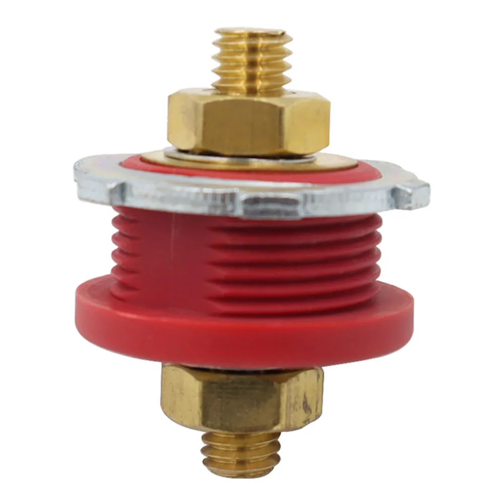 

Terminal Block Parts Power Binding Post Stud Premium Terminal Kit 199G Pair 250A 3/8inch Binding Post Connector