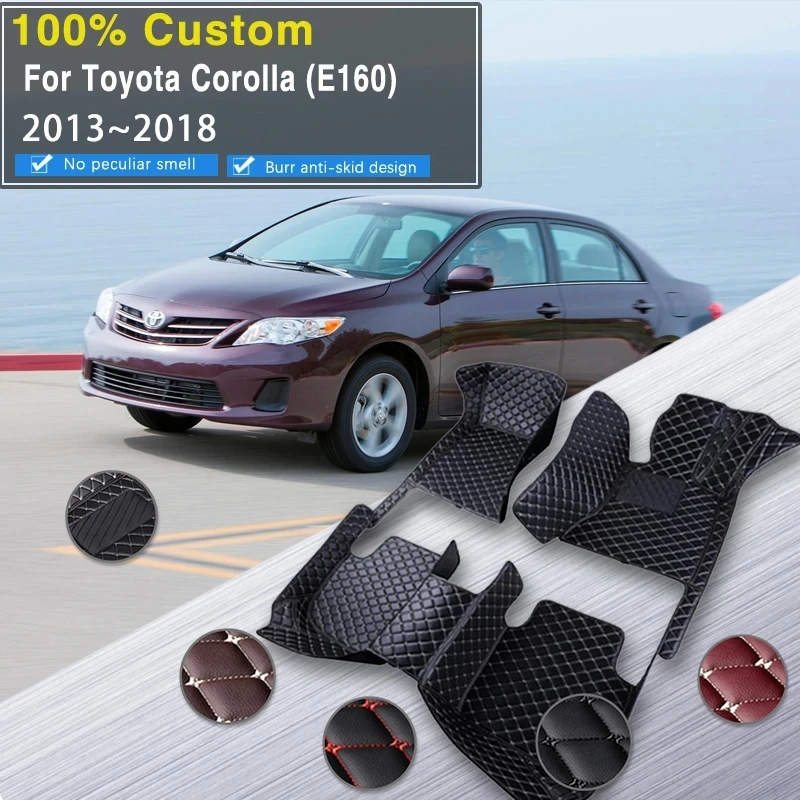 

Car Floor Mat For Toyota Corolla E160 2013~2018 Waterproof Tapis Voiture Universel Car Mats Floor Alfombra Coche Car Accessories