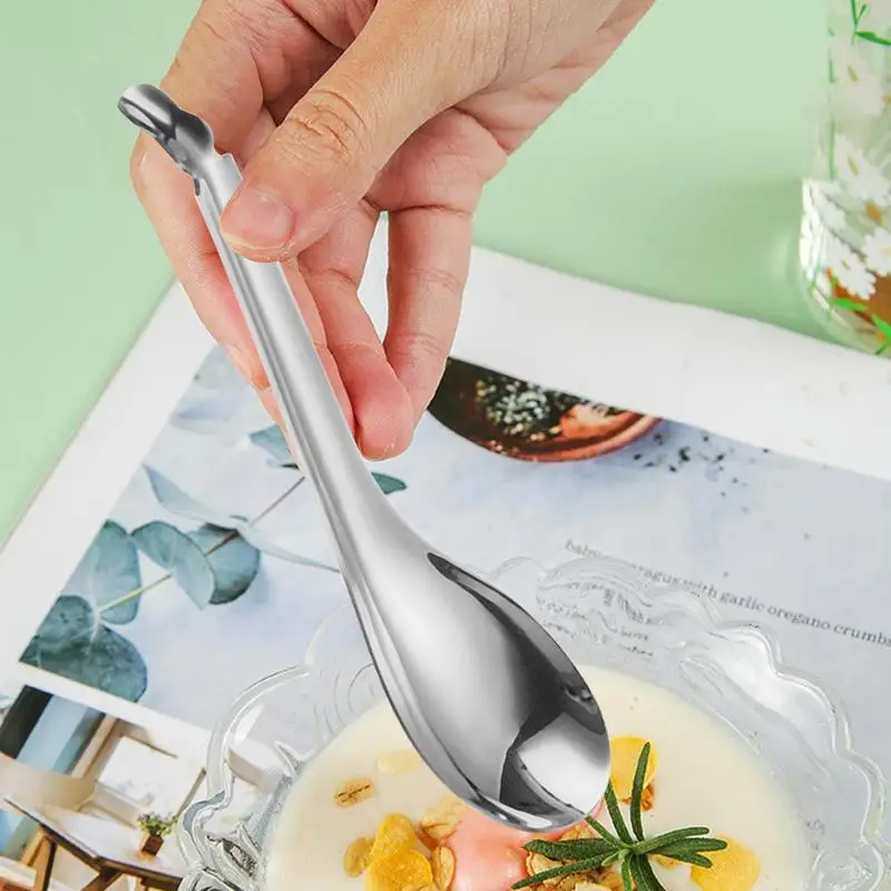 Ложка сферическая из нержавеющей стали ложка для икры с прорезью извлечения