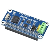 waveshare rs485 can hat for raspberry pi allows stable long distance communication supports raspberry pi series boards