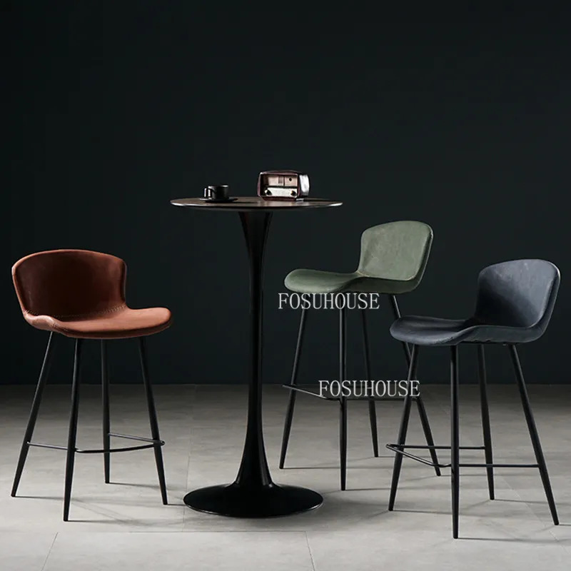 

Скандинавская версия для дома, простой современный креативный высокий стул в кофейне, индивидуальные стулья для магазина одежды, столы для бара CN