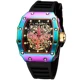 Luxury Tonneau Mechanical Watch for Man Automatic Self-Wind Movement Skeleton Traditional Chinese Knot Dial Design Gifts for Man Other Image