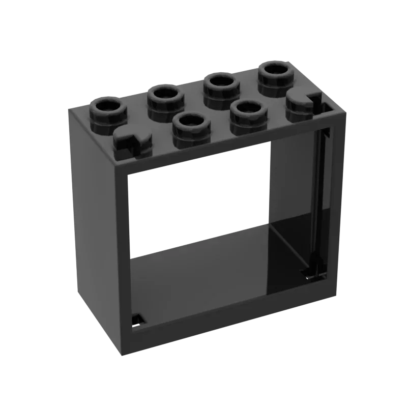 1 шт. высокотехнологичный конструктор WeBrick 60598 с окошком 2x4x3