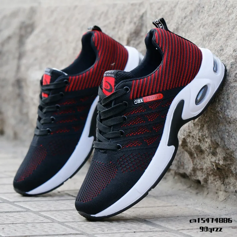 

Running Shoes Summer 2022 New Men's Outdoor Breathable Sports Shoes Non-slip Lace-up Shoes Brand Men Sneakers Fitness Shoes 8807