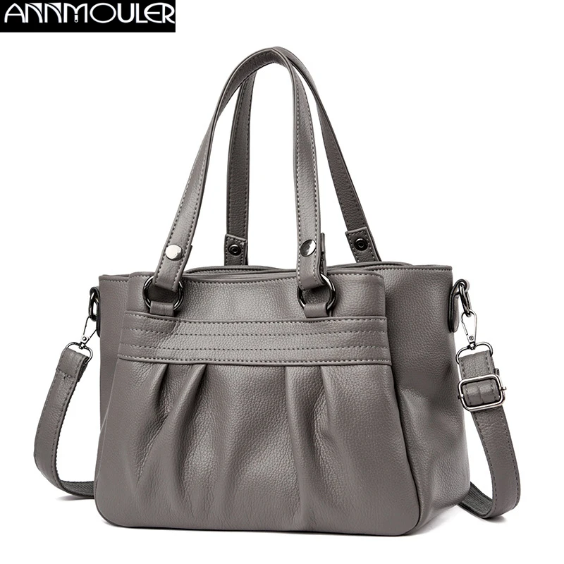 

Annmouler Feminina Sac Bolsa 2022 Brand Women Handbag High Quality Tote Bag Luxury Female Shoulder Bag New Shopper Purses
