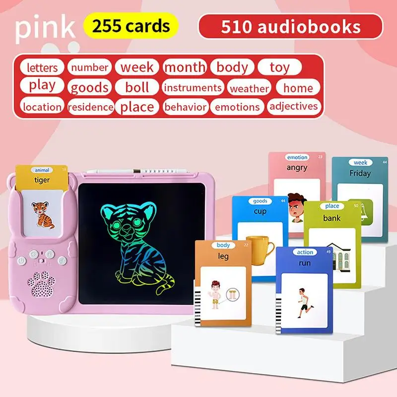 

Children Electronic Drawing Board Colorful Electronic Drawing Tablet Kids Toys For Early Education Handwriting Painting Pad