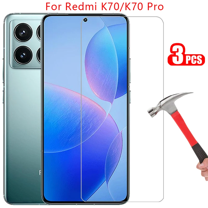 Закаленное стекло для xiaomi redmi k70 pro Чехол телефона на redmik70 k 70 k70pro задняя крышка xiomi