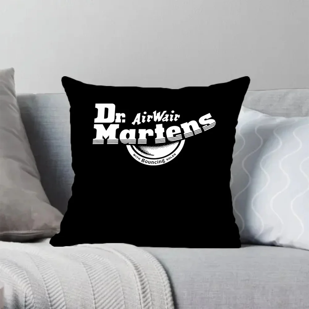 Плюшевая Наволочка Dr. Martens Квадратная Декоративная Экологически Чистый