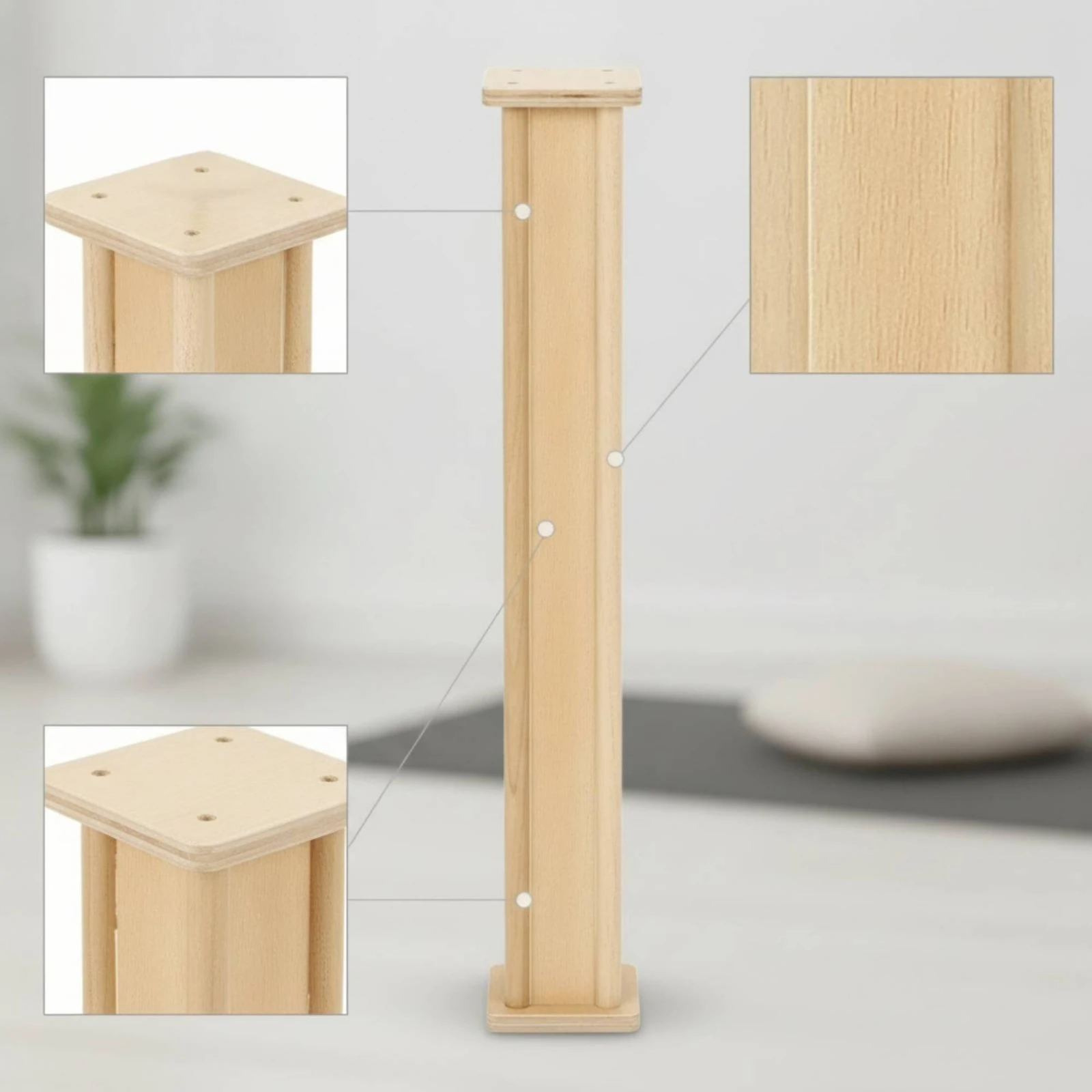 Натуральный дождевой инструмент (Rain Stick) с успокаивающим звуком дождя, в комплекте с чехлом для переноски, нежный звук для музыкантов (art.: 3920dc9ce90cb) - 3920dc9ce90cb