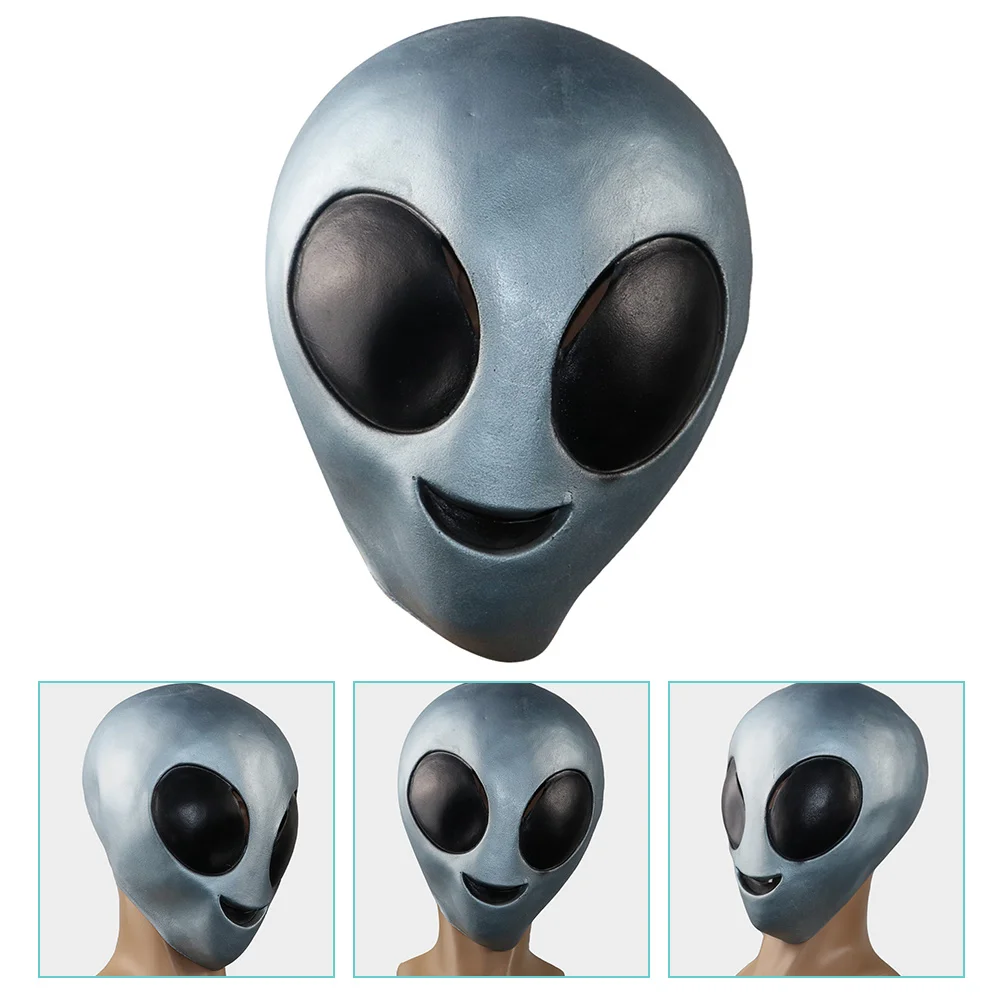 

Latex Alien Mask Halloween Party Cosplay Full Alien Mask Cover