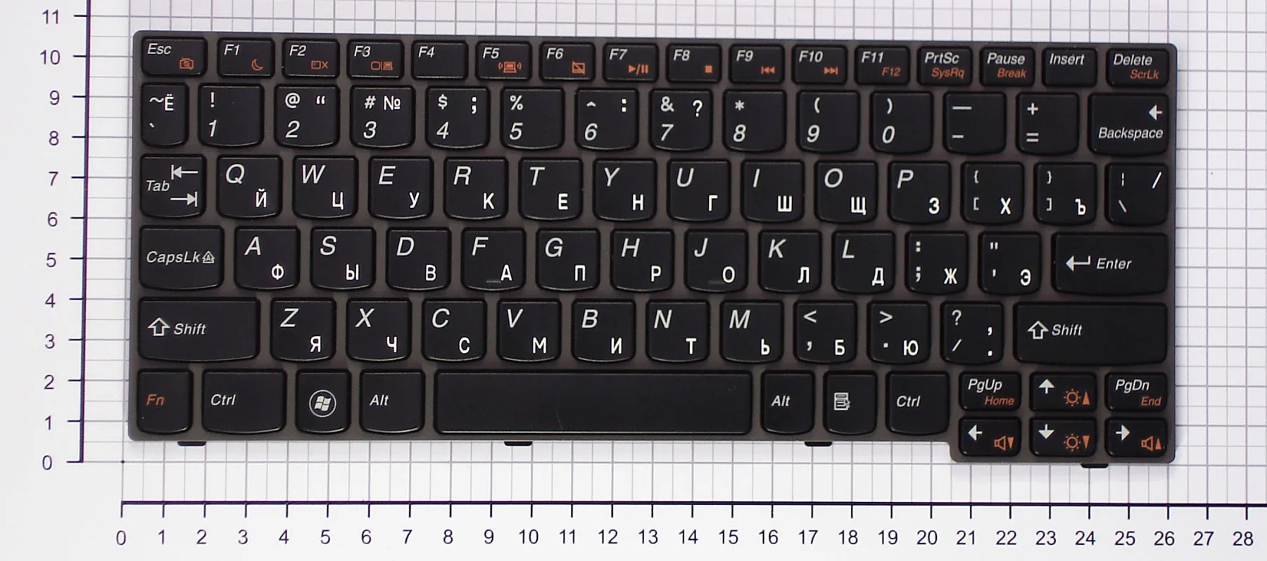 Клавиатура для Lenovo U160-RU черная