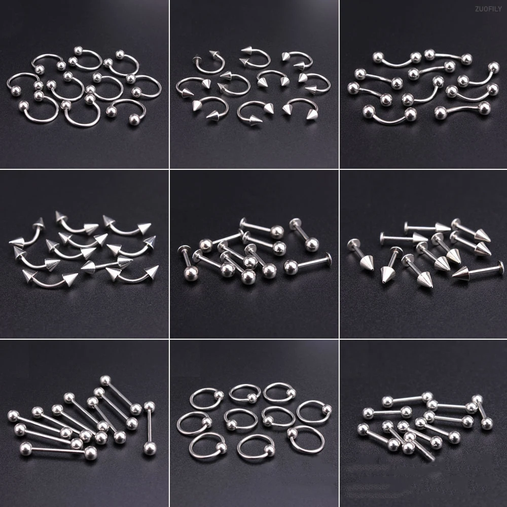 10pcs/lot Design Punk Style Nail Parts Piercing Alloy Studs Metal Curve Arrow Rivet Decoration Nail Art Accessories Nail Charms