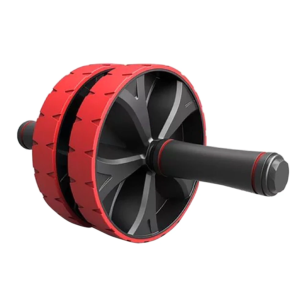 

Men Women Non Slip Workout Training Core Strength Roller Abdominal Abs Comfortable Handle Fitness Exercise Wheel Home Gym Muscle