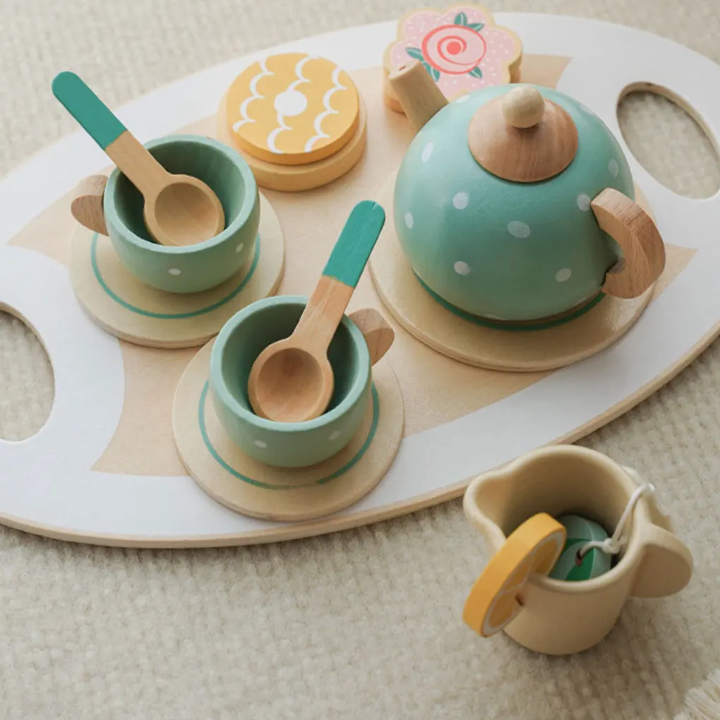 

Develop Social Skills With Fun Tea Set Toy For Children Afternoon Tea Set Toy Cake Role Play Toy