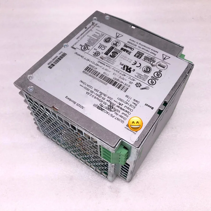 

QUINT-PS/1AC/24DC/20 24V/20A 2866776 For Phoenix Rail Switching Power Supply High Quality Fully Tested Fast Ship