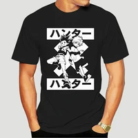 killua zoldyck gon freecss hunter x hunter t shirt adult sizes anime manga fashion casual high quality print tshirt tees 6605x