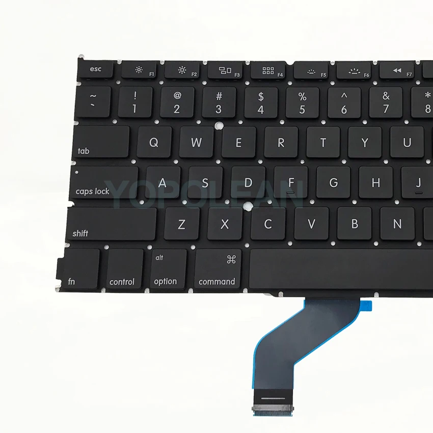Клавиатура A1425 для Macbook Pro 13 3 дюйма английская раскладка стандарт США MD212 MD213 2012 год