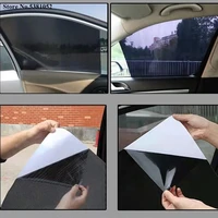 car sunshade mesh stciker side window sun visor shield protector static electricity net free cut