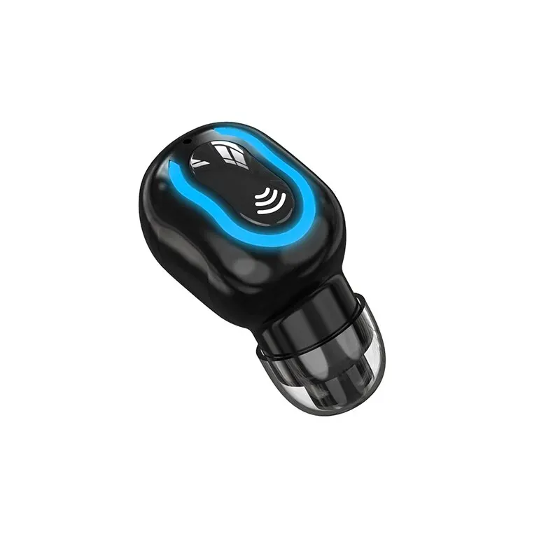 Мини-беспроводные наушники Bluetooth с одним наушником для занятий спортом