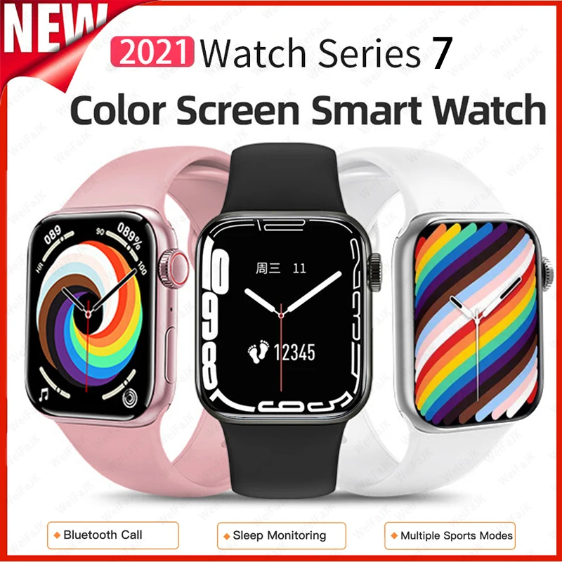 

2022 Smart Watch Series 7 Iwo W37 Pro Men Women's Smartwatch 6 Bluetooth Call Fitness Bracelet For Xiaomi iPhone Apple Watch SE