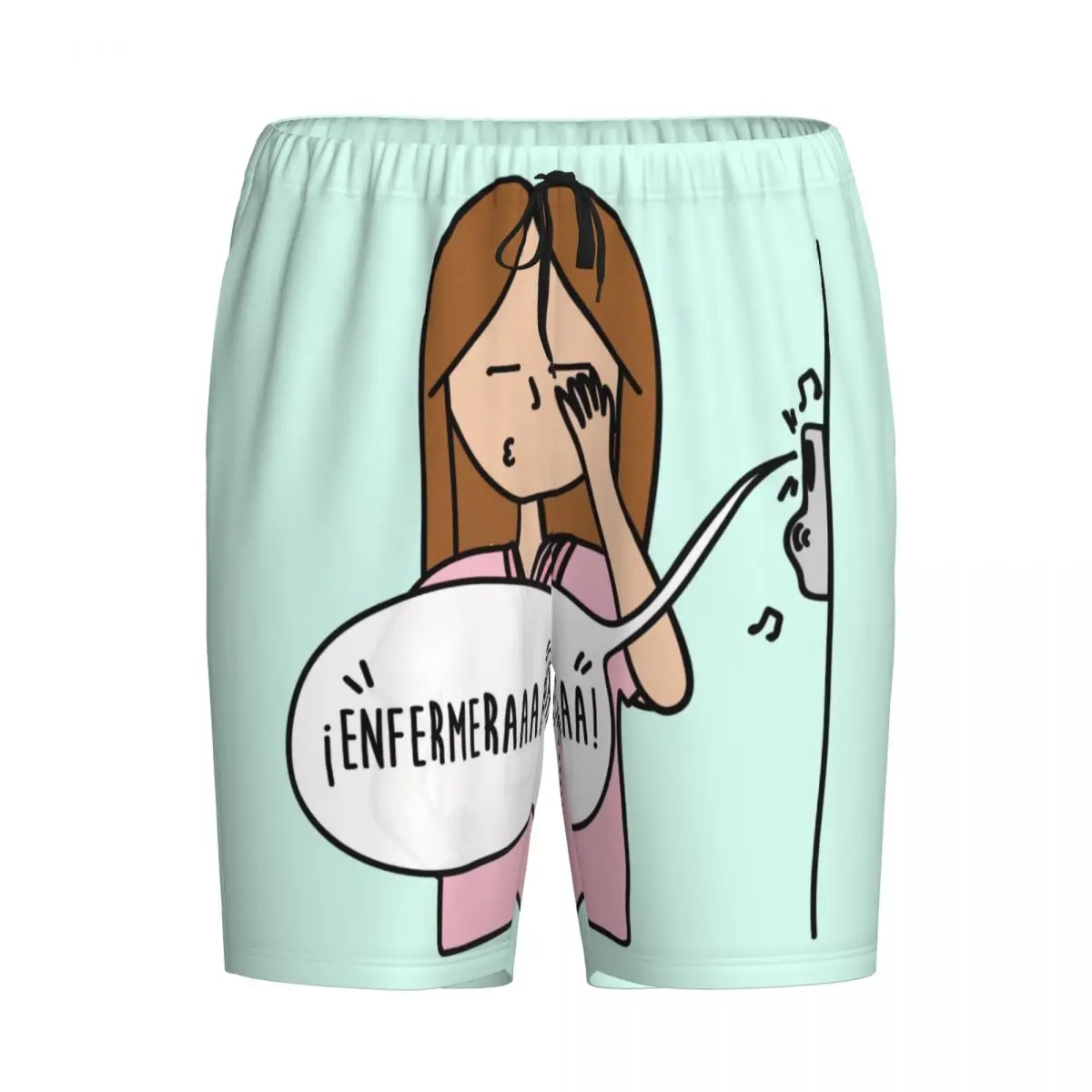 Пижамные шорты с принтом на заказ одежда для сна карманами врачей медсестер