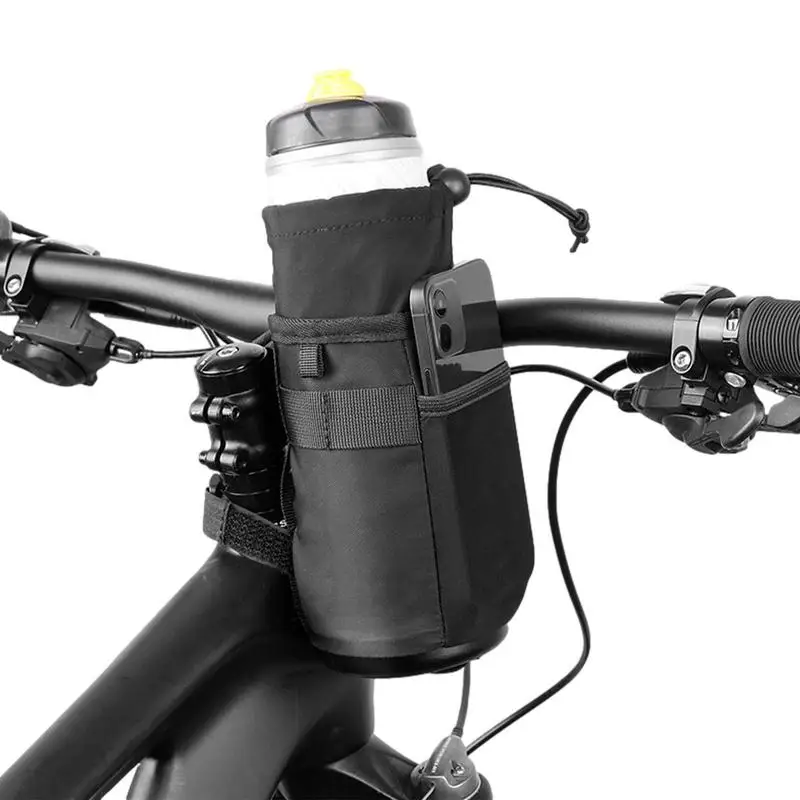 

Bike Bottle Bag Bicycle Water Bottle Cage Pocket Phone Holder Professional Insulated Adjustable Water Bottle Cage For Mountain
