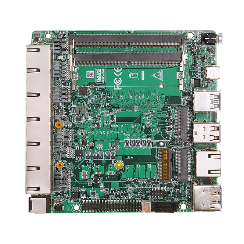 Материнская плата Zunsia 12th/13th Alder Lake -U/-P процессор 6Lan брандмауэр материнская DP