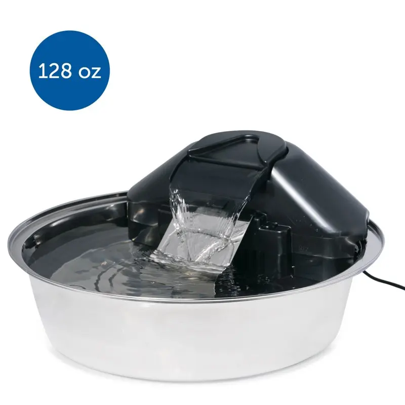 

Drinkwell Zen Stainless Steel Fountain - 128 oz