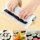 Антипригарная занавеска для суши, сделай сам, моющиеся аксессуары для готовки, роликовый роллер для суши, ручные инструменты для суши, рисовый онигири роллеры