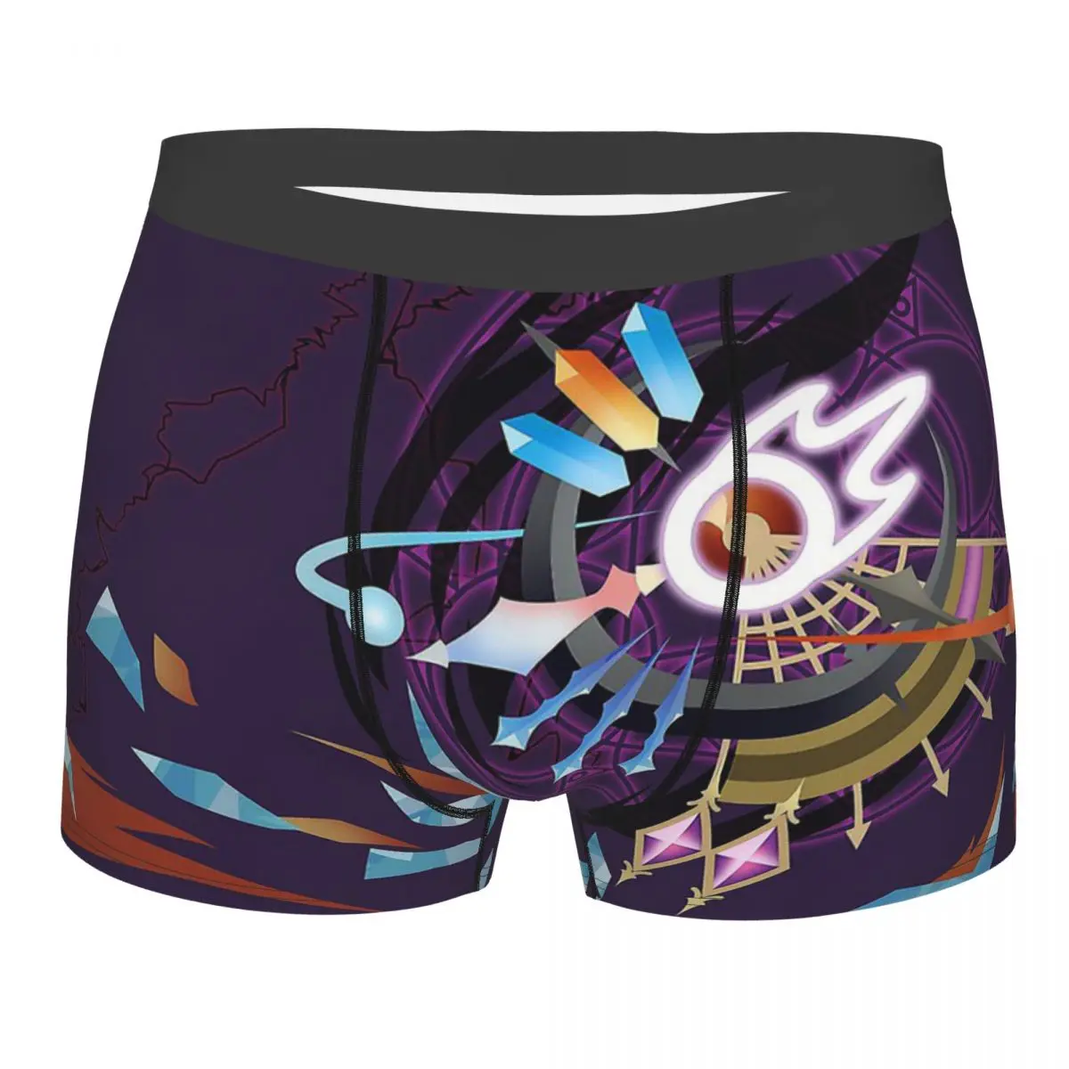 

Final Fantasy FFXIV Black Mage Job Mat Underpants Homme Panties Male Underwear Comfortable Shorts Boxer Briefs