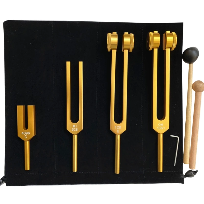 

Tuning Fork Set Body Tuning Forks for Healing Chakra Set Tuning Fork Medical Sound Healing Therapy Aluminum Alloy