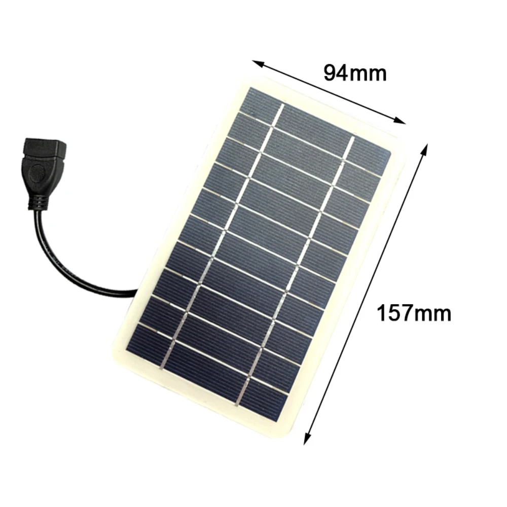 outdoor usb portable solar panel for mobile phone battery hiking camping foldable solar plate emergency power solar cell charger free global shipping
