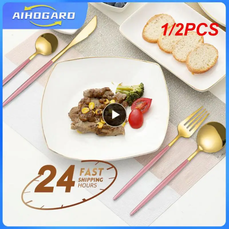 

1/2 шт., столовые приборы из нержавеющей стали