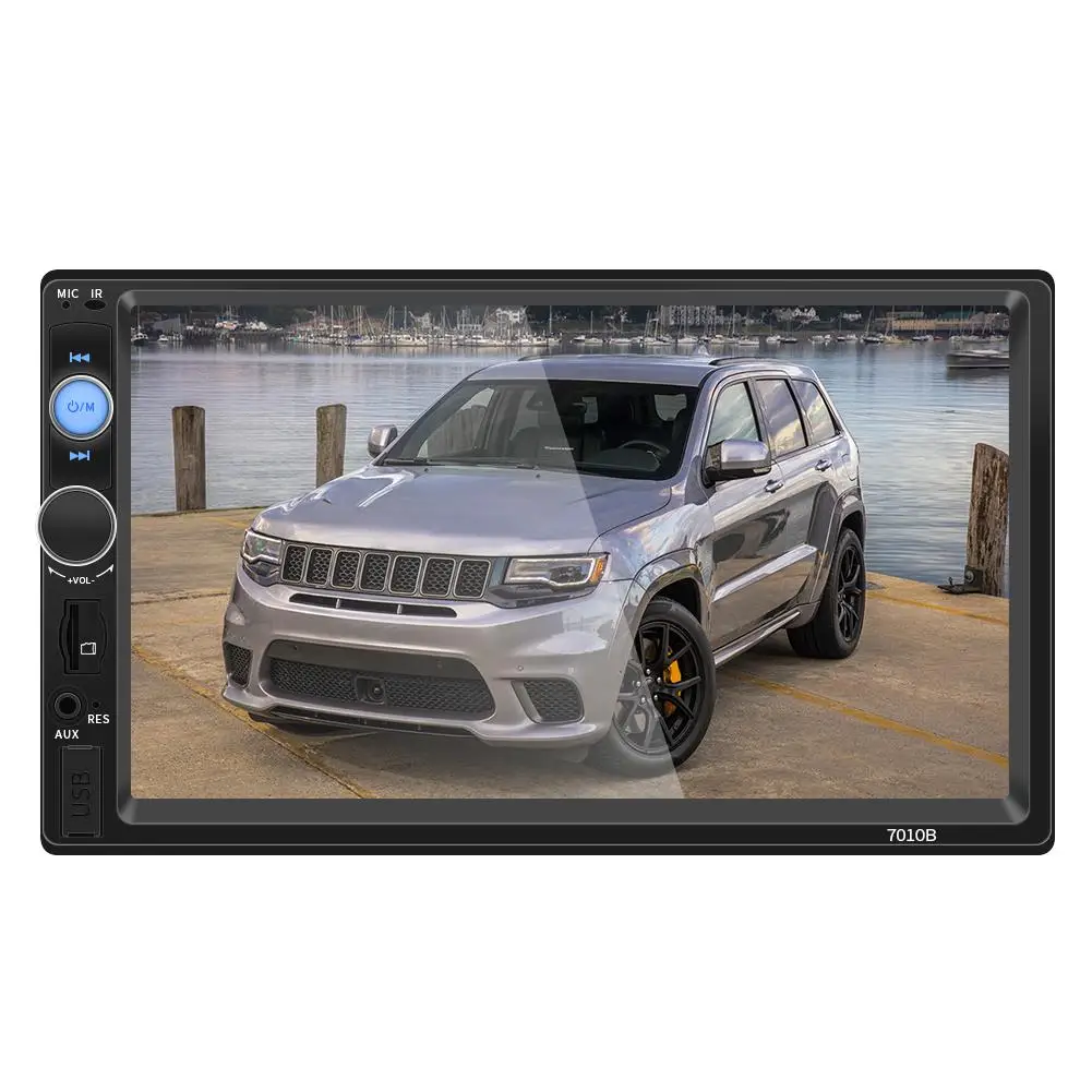 

Автомобильный мультимедийный приемник, 7 дюймов, 2 DIN, с поддержкой Bluetooth