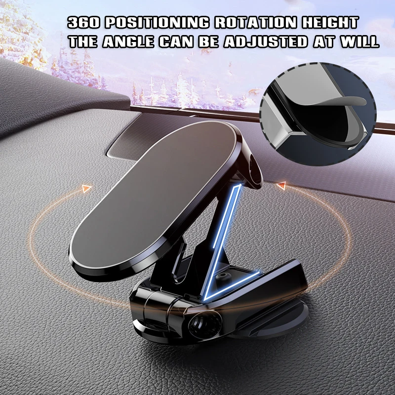 

Sucker Car Phone Holder Mobile Phone Holder Stand in Car a Magnetic GPS Mount Support For iPhone 12 11 Pro Xiaomi HUAWEI