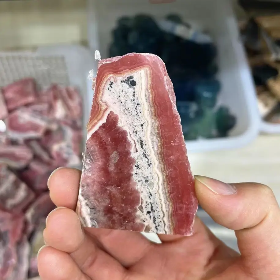 

Натуральный оригинальный родохрозит, кварцевый кристалл, ломтик, дешевые камни, драгоценные камни, минеральные образцы, тарелка, чакры, инди-декор, ювелирные изделия