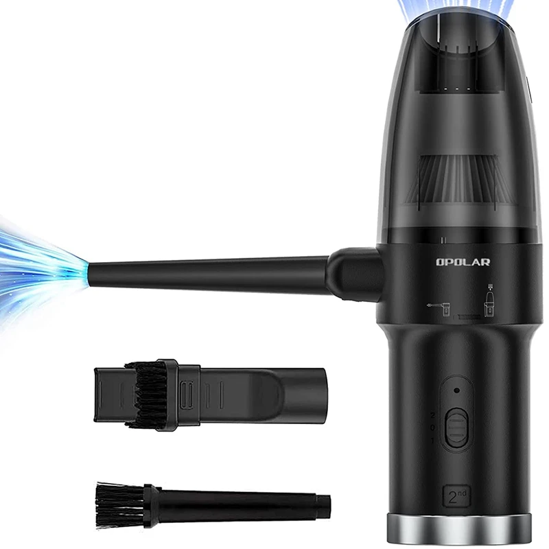 

OPOLAR Compressed Air Dust Collector,Portable Electric Air Blower, 60000Rpm And 10000Pa,Powerful Air And Suction