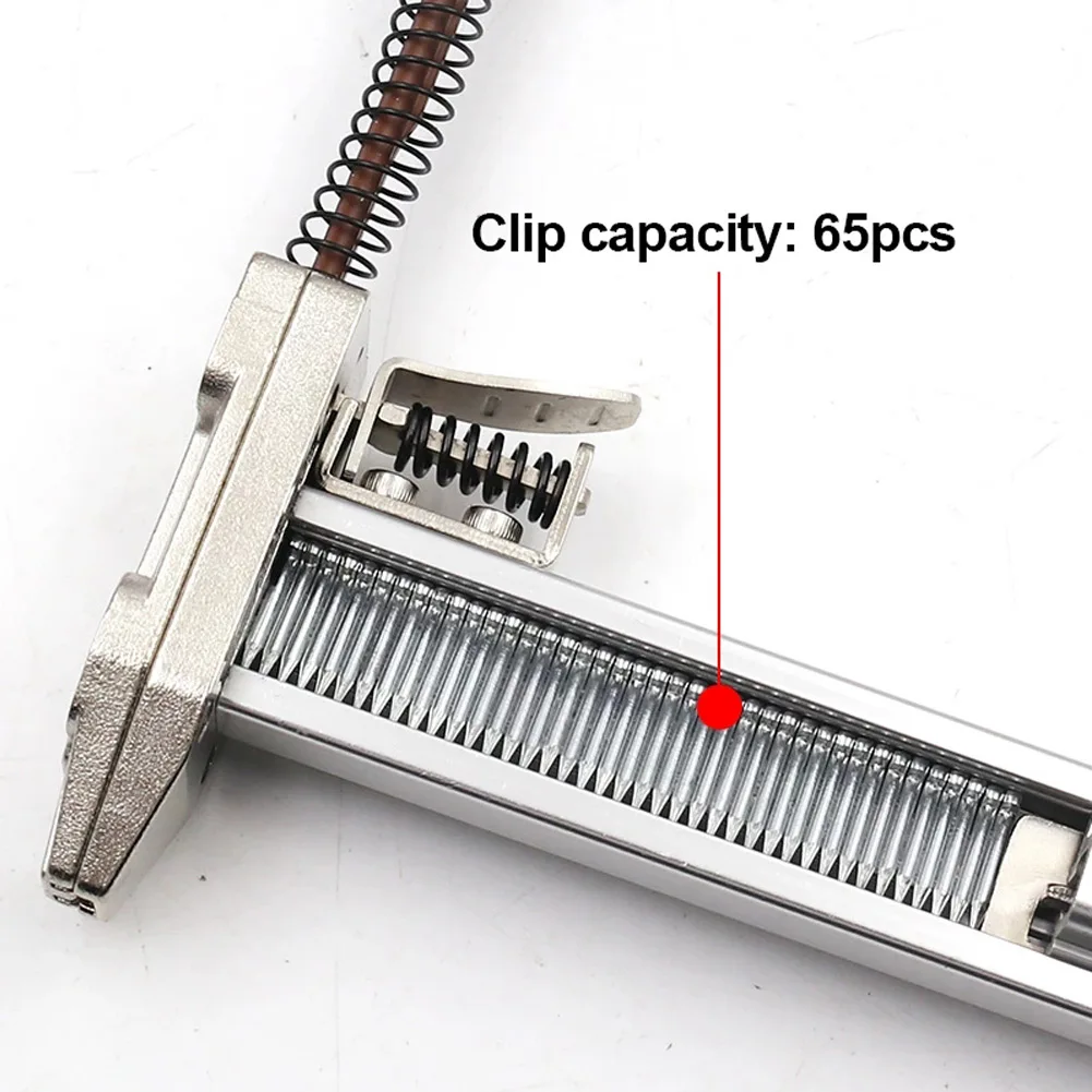 Steel Nail Gun Manual Nailer Power Tool Cement For Flooring 