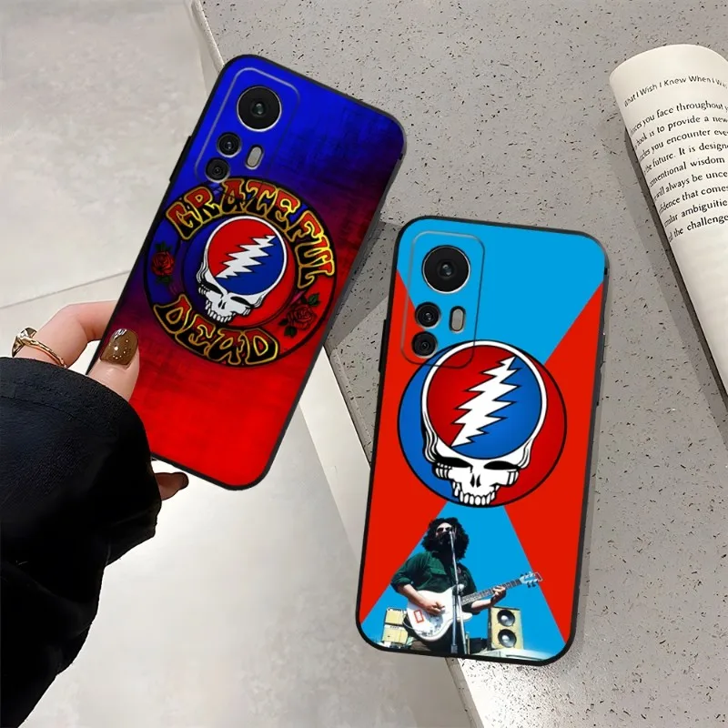 

Grateful Dead Band Phone Case For Xiaomi POCOF3 X3 GT M4Pro M3 X4Pro NFC 10Pro Redmi Note 11 11T 10 9 Pro Plus Cover