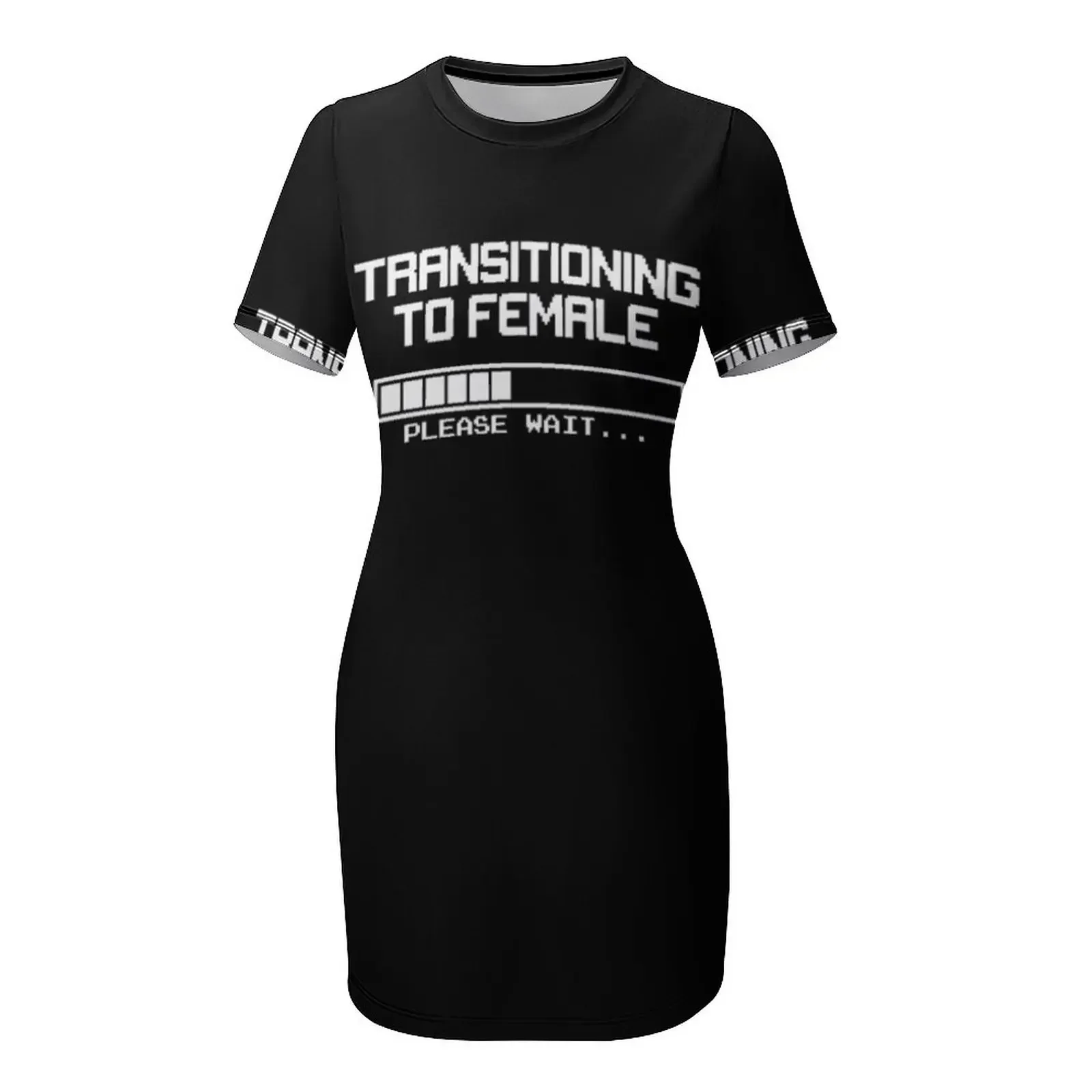 Фото Платье с короткими рукавами MTF для женщин, летние платья для женщин, женская одежда, одежда для женщин. №4