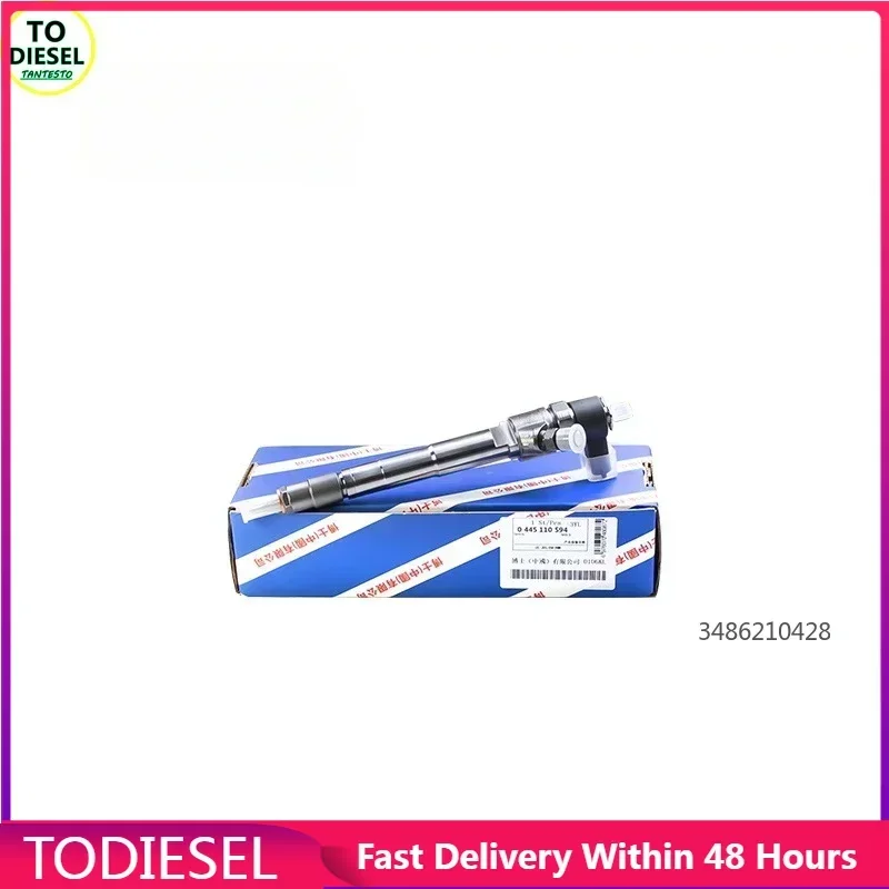 0445110594 Форсунка в сборе для дизельных форсунок Bosch Common Rail и двигателей Volvo Weichai